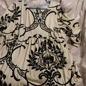 Boutique raised waist shirt